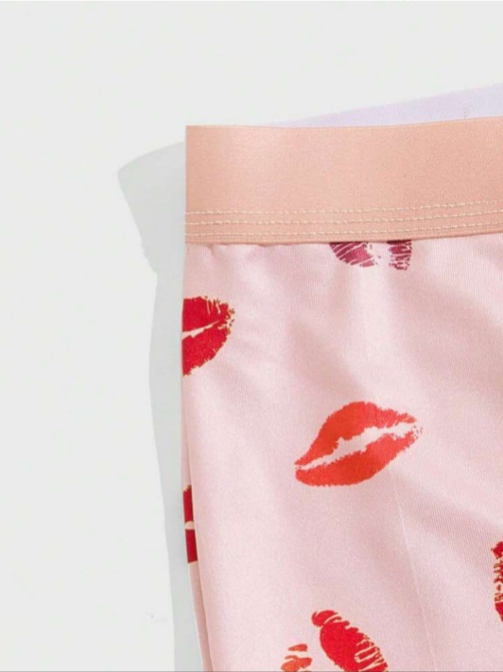 Sweet Kiss Print Boxer Brief